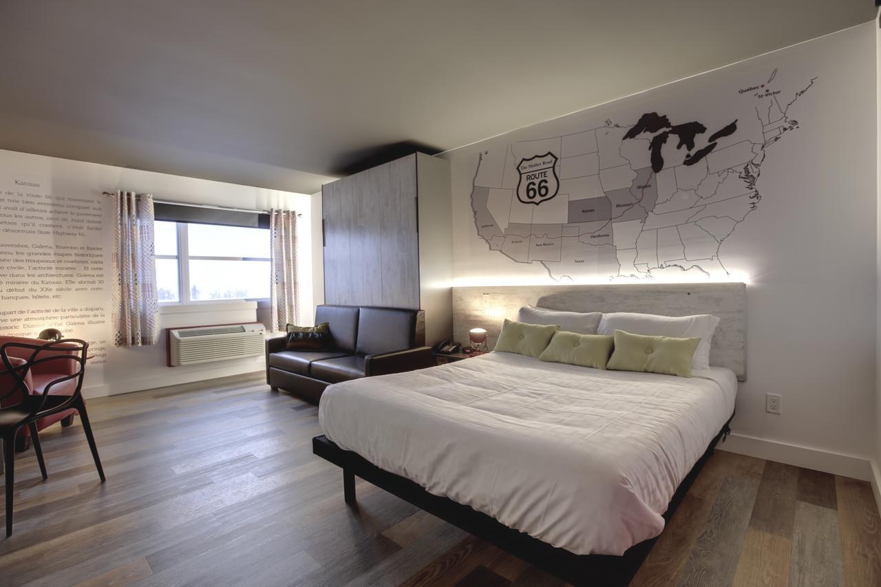Hotel Historique Et Manoir Route 66 Saint-Victor المظهر الخارجي الصورة